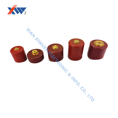 20KV High Voltage Doorknob Capacitors Epoxy Resin 600 PF Capacitorused for DC impulse power supply