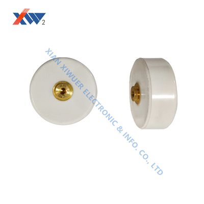 Doorknob Capacitors 15kV Rated Voltage 2500pF Operating Temperature Range for High / Low Frequency