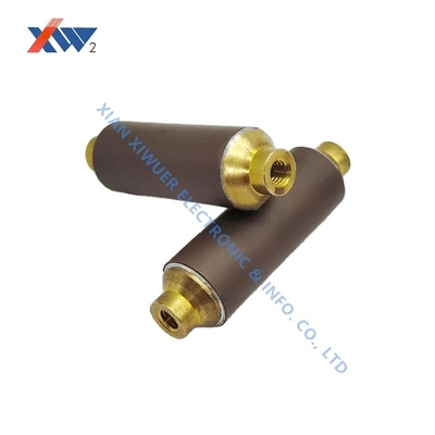 High voltage ceramic capacitor core rod 12kv 125pF