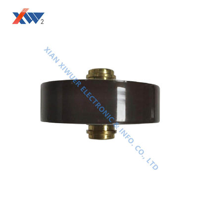 High Voltage Doorknob Capacitor with 3.5 kVAC to 14 kVAC Range High Current ≥50mA and Low Dissipation ≤0.0040 for Critical Applications