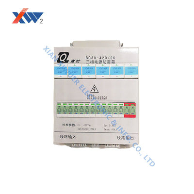 Good price 40kA Two Stage Single Phase Tandem Surge Protective Device AC 385V Lightning Arrester Power Line online