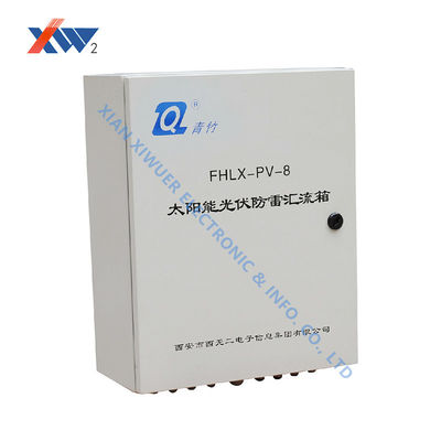 Good price 10A 1000V IP65 Solar Photovoltaic Surge Protective Device Lightning Protection Box Outdoor Combiner online