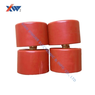 40kV 7500pF High Voltage Doorknob Capacitor 80mm D 24mm H