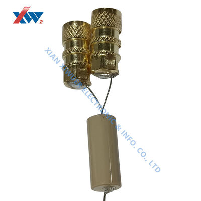 40.5kV 45pF High Voltage Ceramic Capacitor With Large Cap Terminal