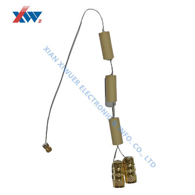 40.5kV 45pF High Voltage Ceramic Capacitor With Large Cap Terminal